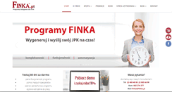 Desktop Screenshot of finka.pl
